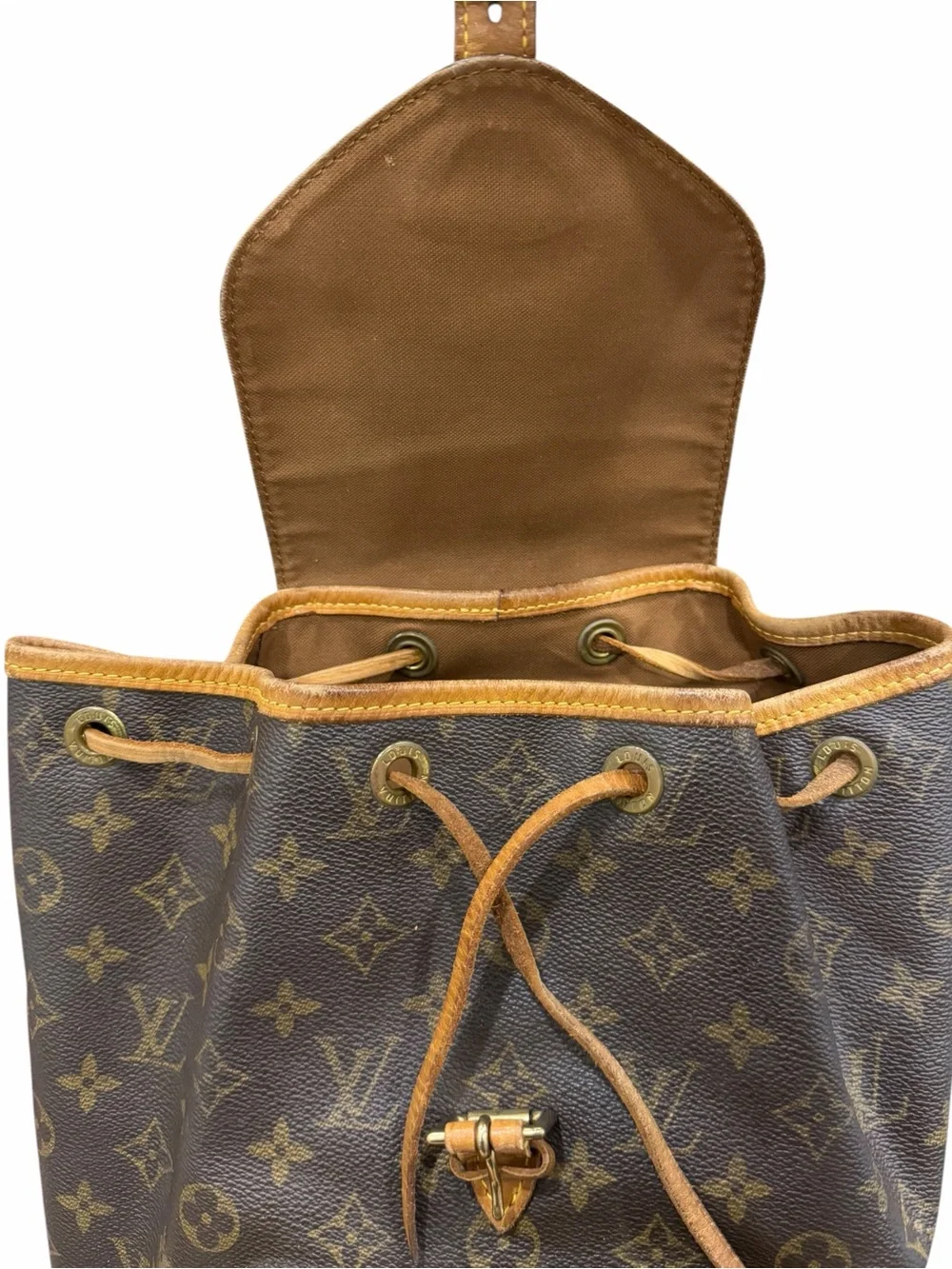 Louis Vuitton Monogram Montsouris MM Backpack – Made in France